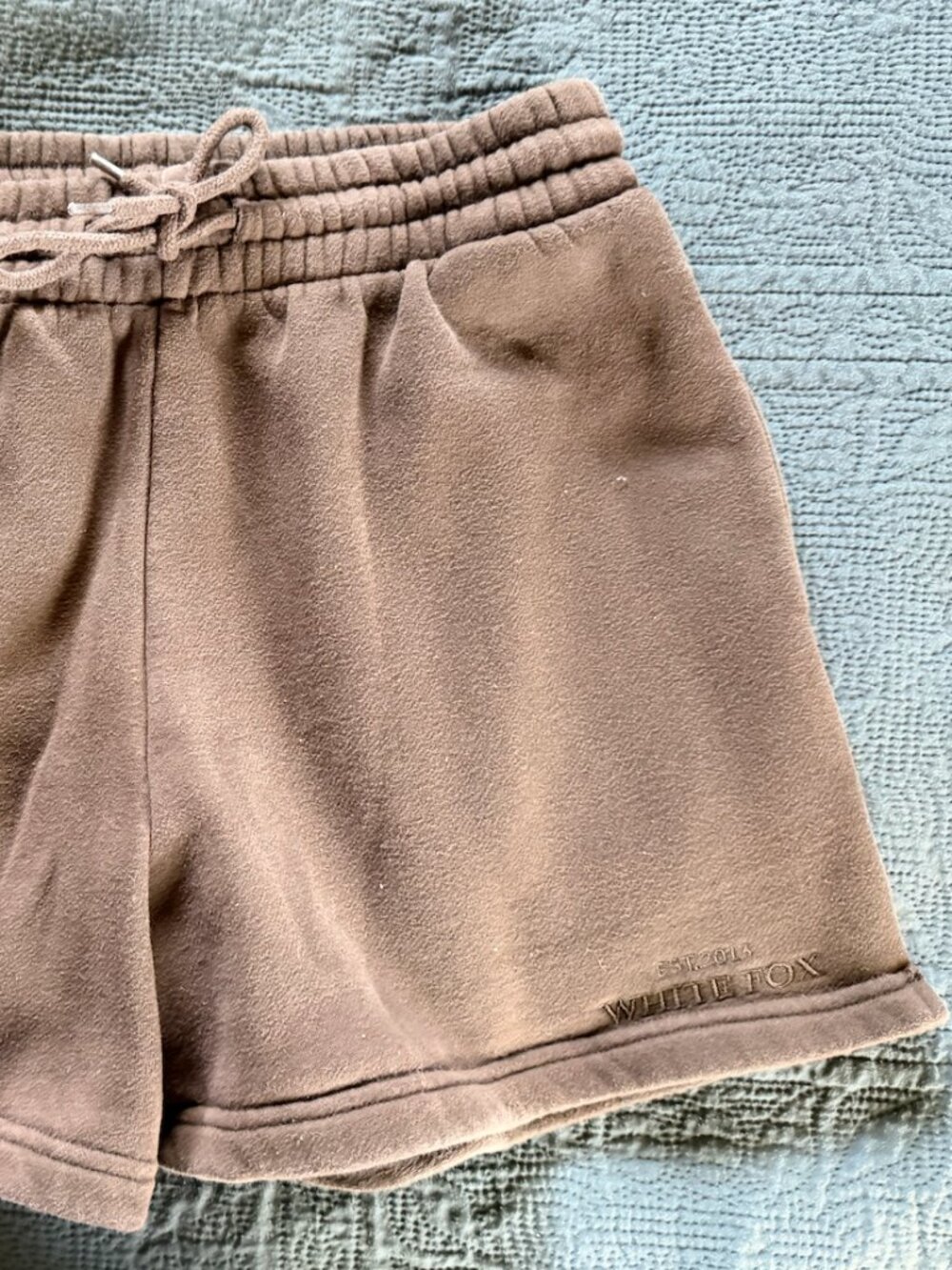 White Fox Sweat shorts - Medium - Brown